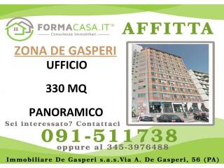 Ufficio in affitto a palermo via ausonia, 122