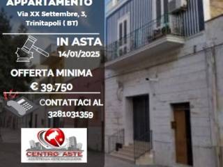 Appartamento all'asta a trinitapoli via xx settembre, 3, 76015 trinitapoli bt, italia