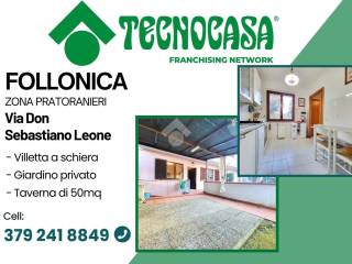 Villa a schiera in vendita a follonica via don sebastiano leone, 49