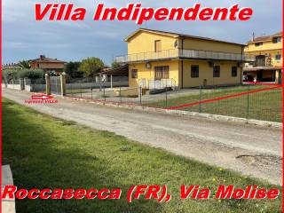 Villa bifamiliare in vendita a roccasecca via molise, 1b