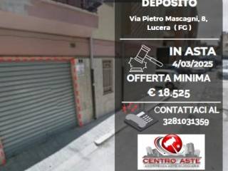 Garage in vendita a lucera via pietro mascagni, 8, 71036 lucera fg, italia