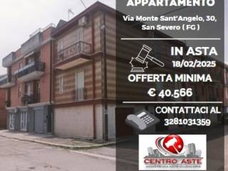 Appartamento all'asta a san severo via montesantangelo, 30, 71016 san severo fg, italia