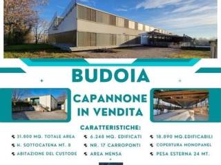 Capannone in vendita a budoia 