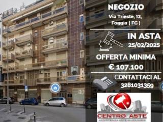 Negozio all'asta a foggia via trieste, 12, 71121 foggia fg, italia