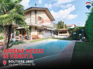 Villa a schiera in vendita a boltiere via don giulio carminati, 39/e