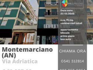 Appartamento all'asta a montemarciano via adriatica, 15/b