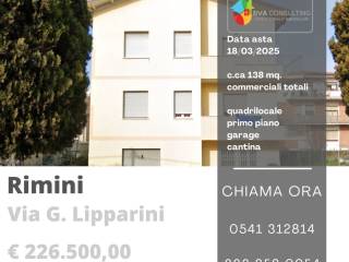 Appartamento all'asta a rimini via giuseppe lipparini, 23