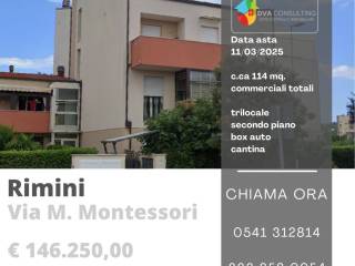 Appartamento all'asta a rimini via maria montessori, 1