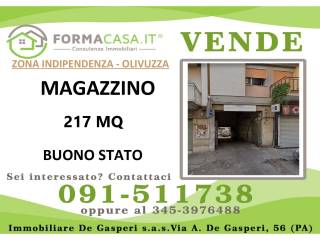 Magazzino in vendita a palermo 