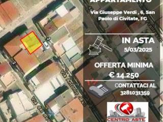 Appartamento all'asta a san paolo di civitate via g. verdi, 6, 71010 san paolo di civitate fg, italia