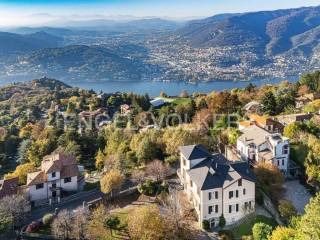 Villa bifamiliare in vendita a brunate via mulattiera per san maurizio, 2