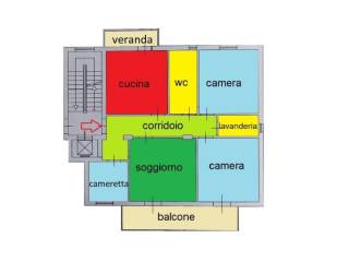 Appartamento in vendita a palermo via saitta longhi