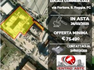 Negozio all'asta a foggia viale fortore, 9, 71121 foggia fg, italia