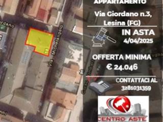 Appartamento all'asta a lesina via giordano, 3, 71010 lesina fg, italia