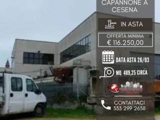 Magazzino all'asta a cesena via cesenatico, 5237, 47521 cesena fc, italia