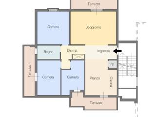 Appartamento in vendita a poggio a caiano via leonardo da vinci