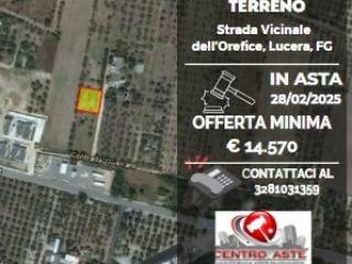 Terreno agricolo all'asta a lucera strada vicinale dell'orefice, 71036 lucera fg, italia