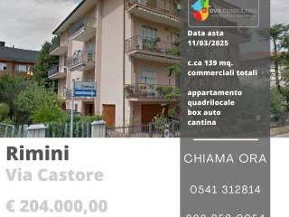 Appartamento all'asta a rimini via castore, 38