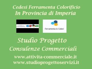 Colorificio/ferramenta in vendita a sanremo via aurelia bis