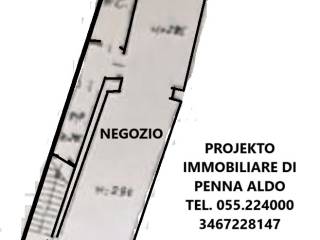 Negozio in vendita a san casciano in val di pesa via roma