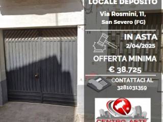 Magazzino all'asta a san severo via rosmini, 11, 71016 san severo fg, italia