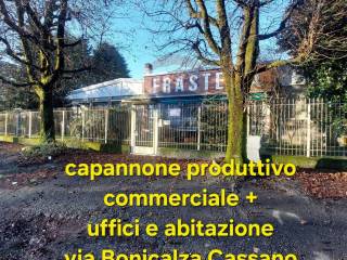 Capannone in vendita a cassano magnago via bonicalza, 138