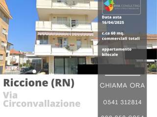 Appartamento all'asta a riccione via circonvallazione, 51