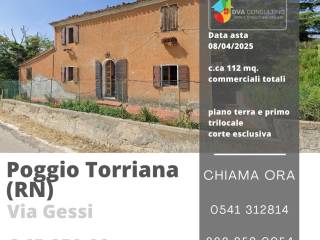 Casa indipendente all'asta a poggio torriana via gessi, 41