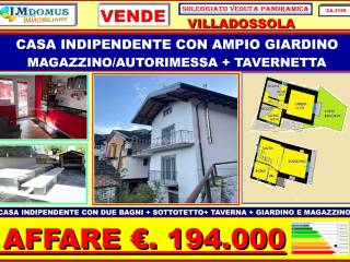 Casa indipendente in vendita a villadossola via crotto, 21