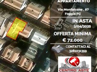 Appartamento all'asta a foggia via monfalcone, 87, 71121 foggia fg, italia