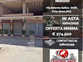 Negozio all'asta a orta nova via interno salice, 59, 71045 orta nova fg, italia