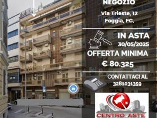 Negozio all'asta a foggia via trieste, 12, 71121 foggia fg, italia