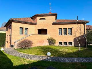 Villa in vendita a bernareggio via giovanni da verrazzano, 16