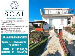 Villa all'asta ad aprilia via catone, 7