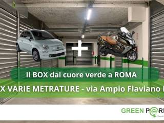 Garage in vendita a roma via ampio flaviano