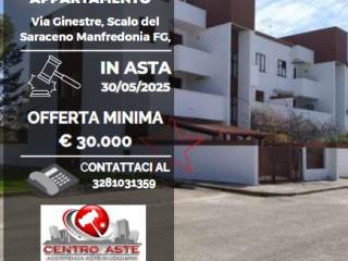 Appartamento all'asta a manfredonia via delle ginestre, 71043 manfredonia fg, italia