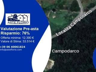 Terreno residenziale all'asta a nocera umbra località campodarco