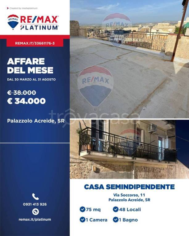 casa indipendente in vendita a Palazzolo Acreide