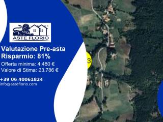 Terreno agricolo all'asta a serravalle di chienti frazione acquapagana