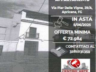 Appartamento all'asta ad apricena via pier delle vigne, 29/a, 71011 apricena fg, italia