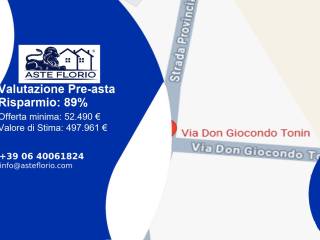 Terreno residenziale all'asta a oppeano via don giocondo tonin