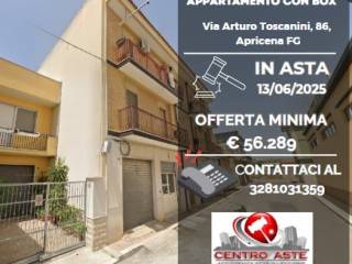 Appartamento all'asta ad apricena via arturo toscanini, 86, 71011 apricena fg, italia