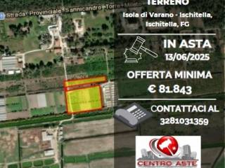 Terreno agricolo all'asta a ischitella sp41, 71010 foce varano fg, italia