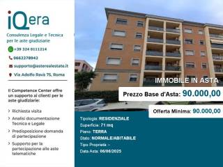Appartamento all'asta a tarquinia via p. borsellino, 3