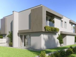 Villa bifamiliare in vendita ad albignasego via marco da cles
