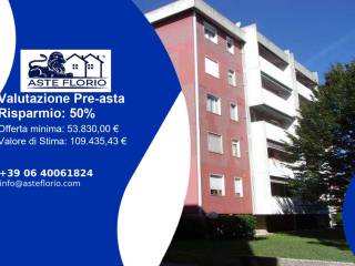 Appartamento all'asta a monfalcone via francesco petrarca, 81/b