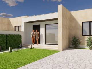 Villa a schiera in vendita a lizzanello via vernole, 42
