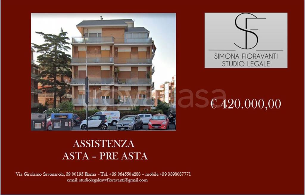 appartamento in vendita a Roma in zona Aurelio