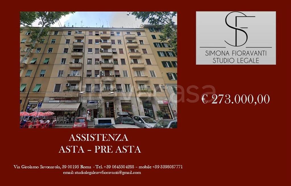 appartamento in vendita a Roma in zona Della Vittoria