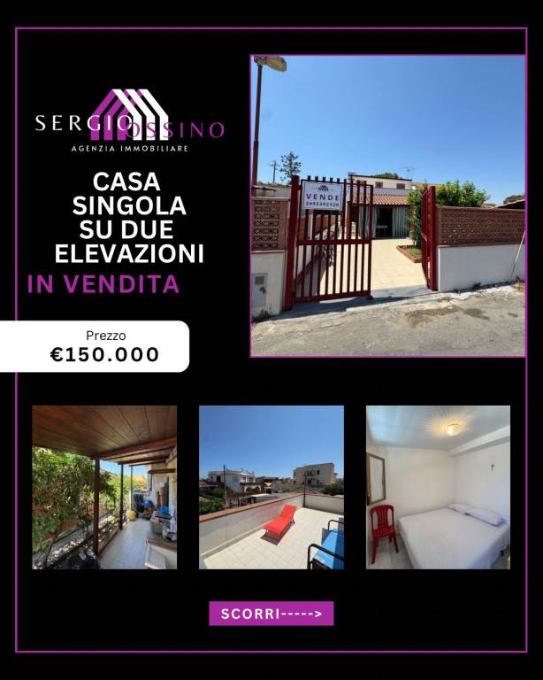 casa indipendente in vendita ad Augusta